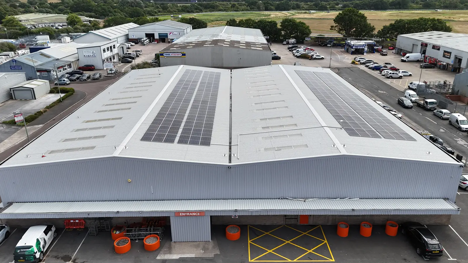 Booker Newton Abbott solar installation