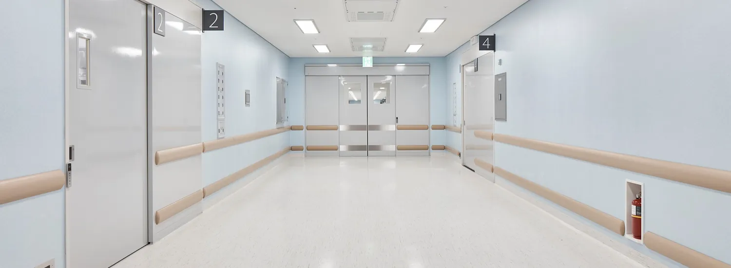 Construction in live hospital environments