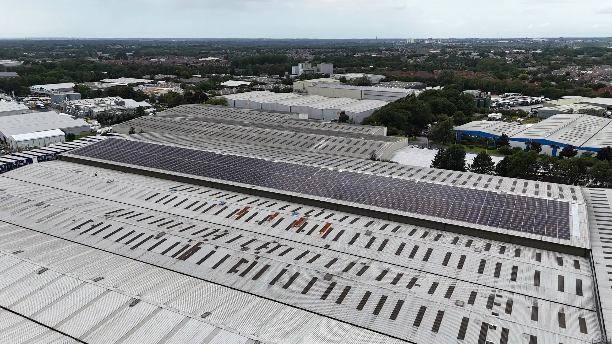 The 750 kW FDC rooftop scheme