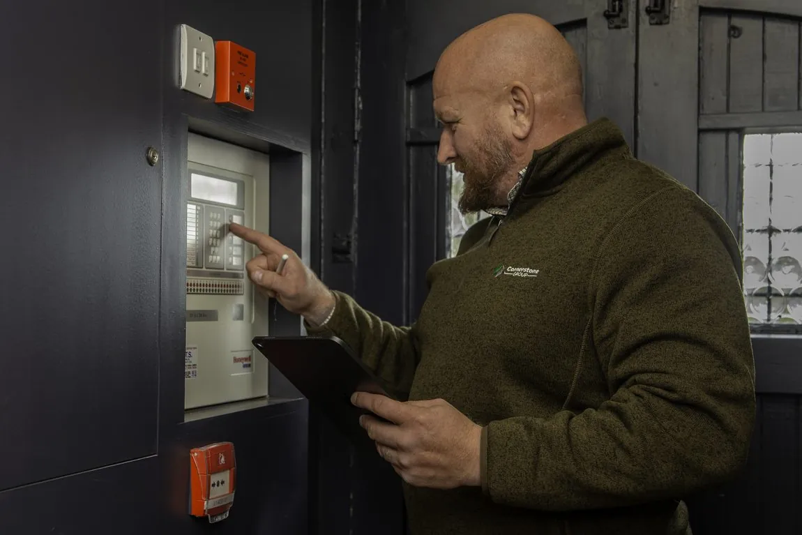 Fire alarm and compliance inspection